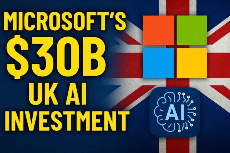 Microsoft’s $30B UK AI Investment News