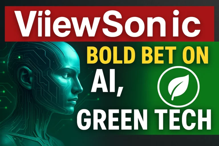 ViewSonic Commits to Net Zero With Recyclable Displays and AI Powered Ecosystems