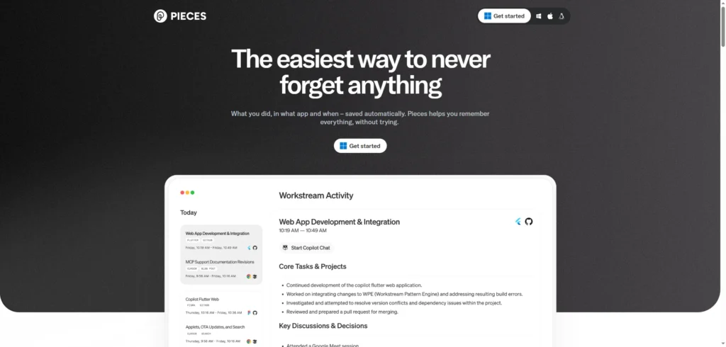 Pieces for Developers